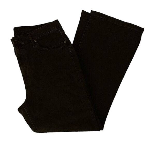 GAP Black High Rise Flare Jeans - Picture 3 of 6